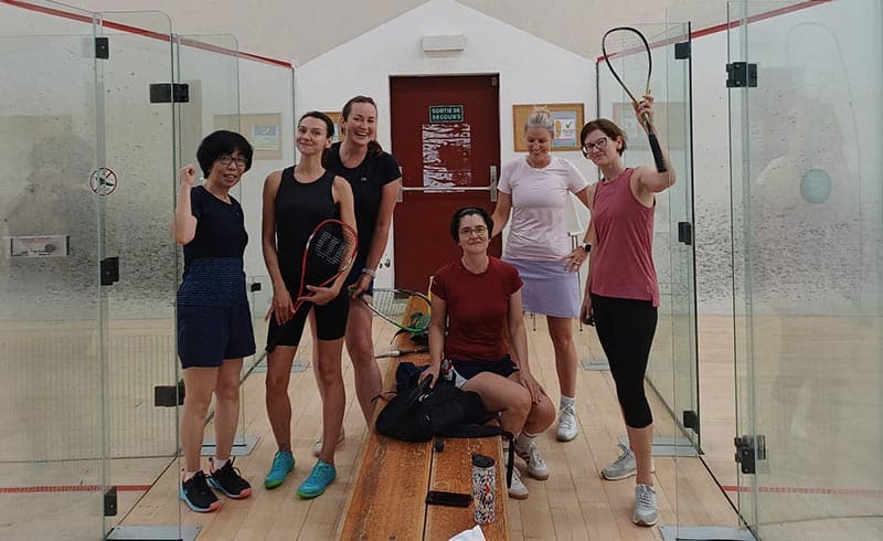 Squash au féminin