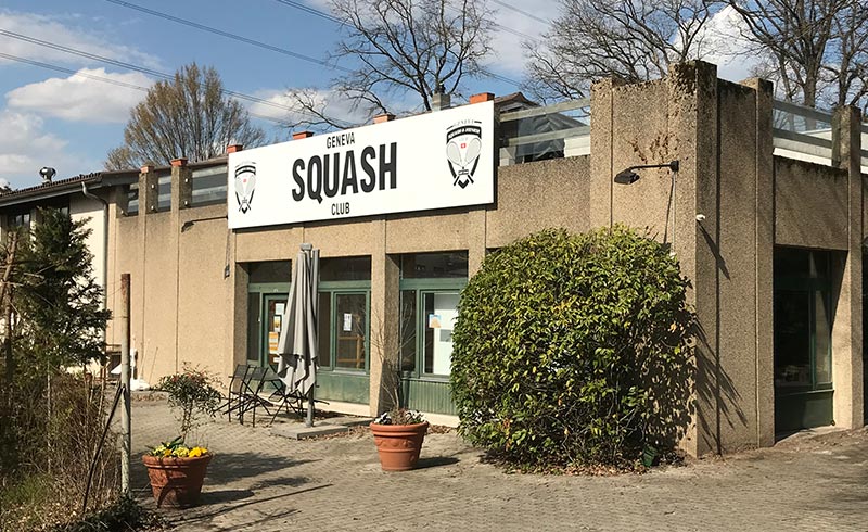 Façade du Squash Club de Genève
